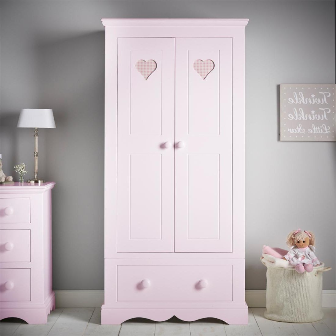 Looby Lou Wardrobe Product | Childrens Wardrobe | Girls Wardrobe With Childrens Pink Wardrobes (View 2 of 20)