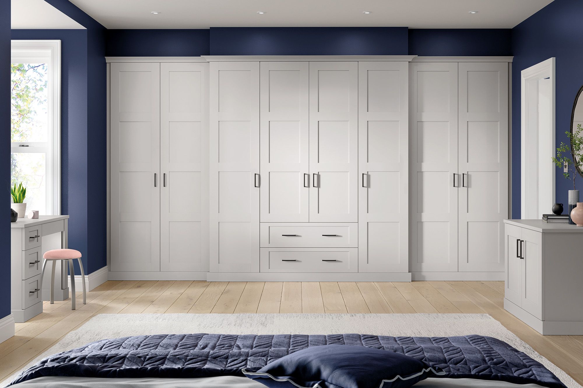 Luxury Fitted Bedroom Furniture & Fitted Wardrobes | Strachan With Regard To Built In Wardrobes (View 16 of 20)