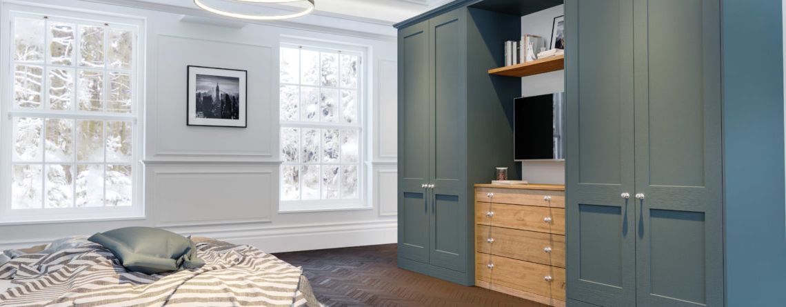 Luxury Fitted Wardrobes – Our Silverstone Range Of Luxury Fitted Wardrobes Inside Farrow And Ball Painted Wardrobes (Gallery 2 of 20)
