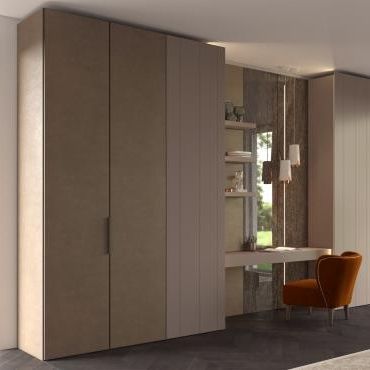 Made In Italy Hinged Door Wardrobes – Diotti Throughout Industrial Style Wardrobes (View 16 of 20)
