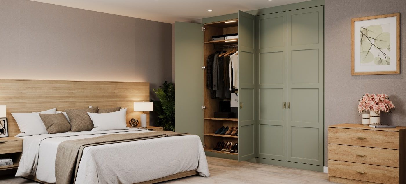 Made To Measure Fitted Wardrobes In Just 4 Weeks – Diy Or Fitted Nationwide Pertaining To Bedroom Wardrobes (Gallery 2 of 20)