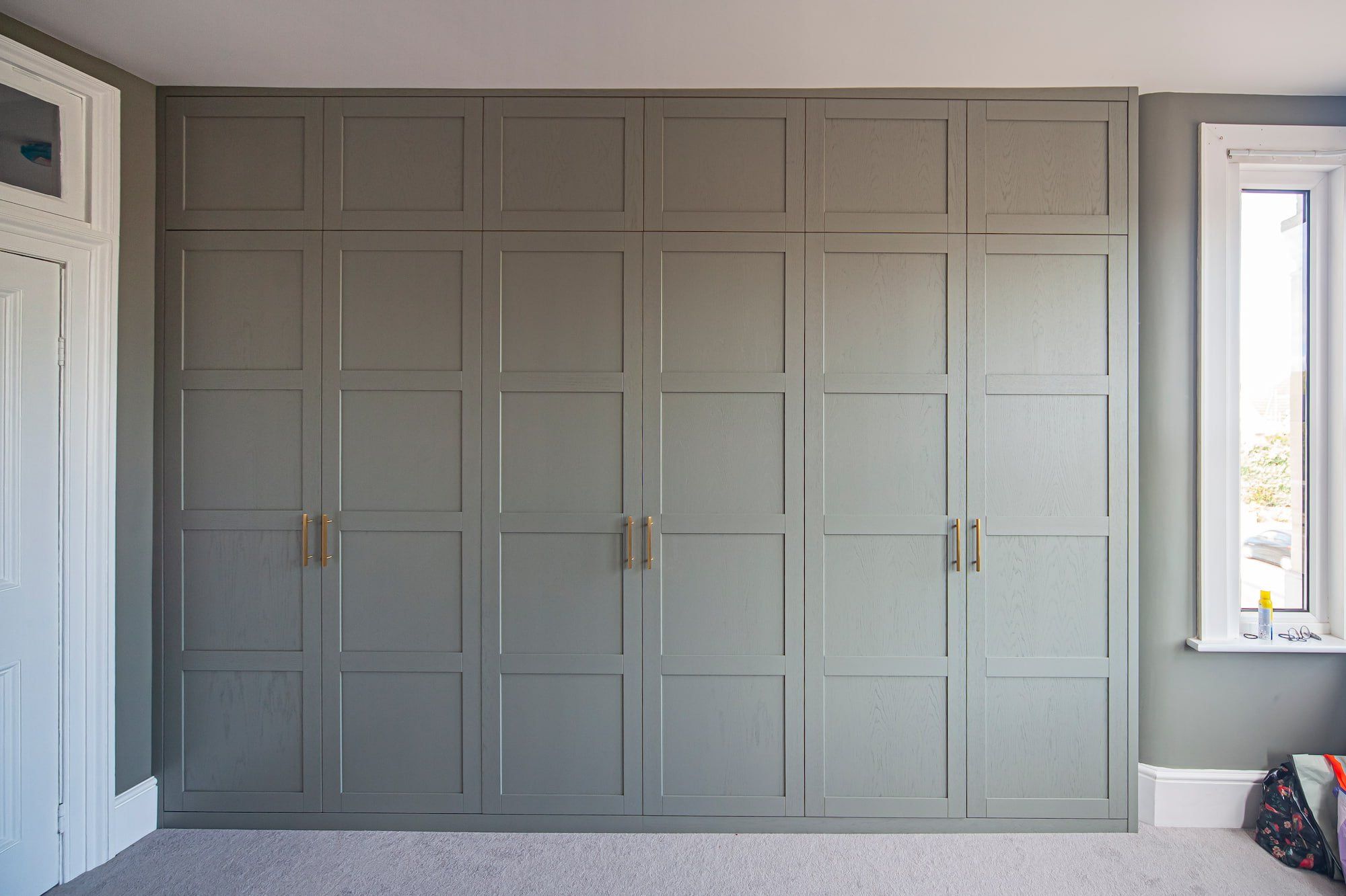 Malmo – Lacquered Real Wood Fitted Wardrobes With Visible Wooden Grain Throughout Wood Wardrobes (View 18 of 20)