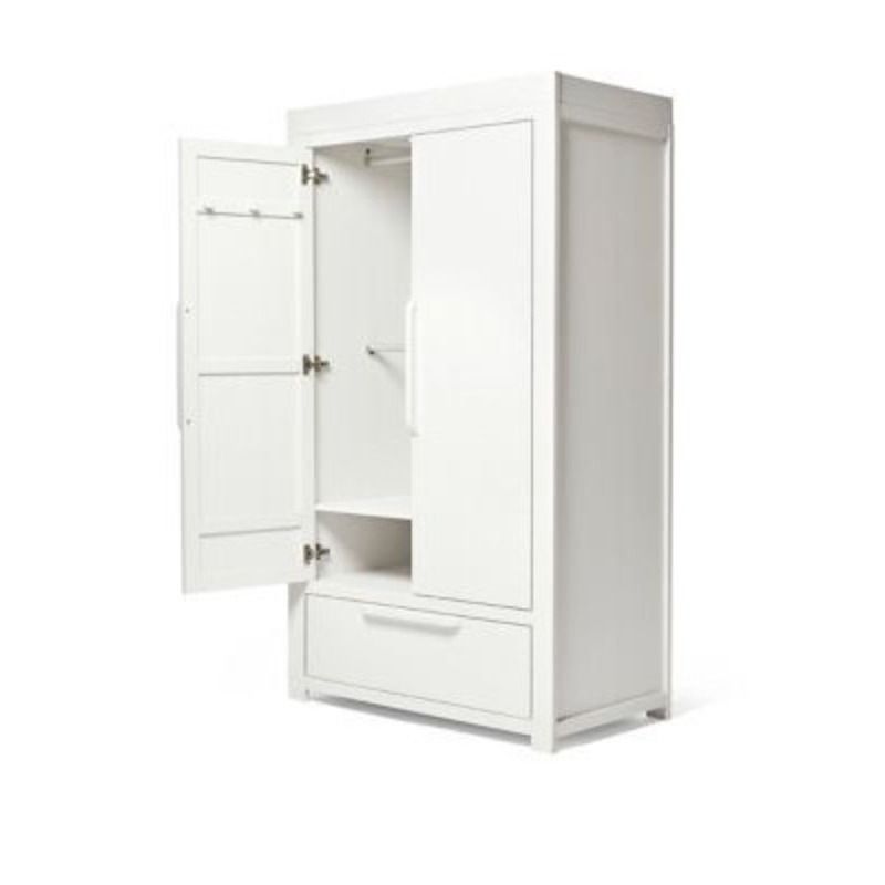Mamas & Papas Franklin Wardrobe – White, Whitemarks & Spencer |  Ufurnish Within Marks And Spencer Wardrobes (Gallery 8 of 20)