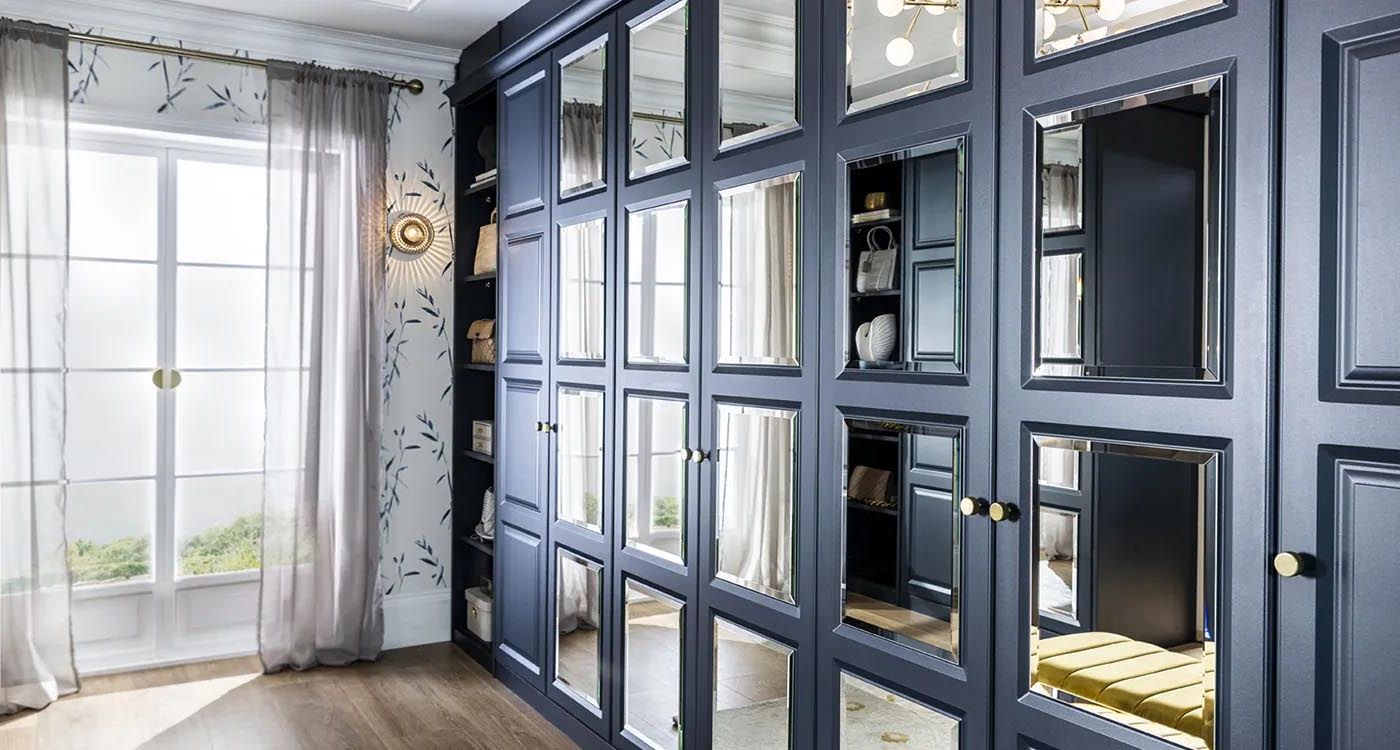 Mirror Wardrobes | Fitted & Bespoke Mirrored Wardrobes | Sharps Intended For Double Mirrored Wardrobes (Gallery 8 of 20)