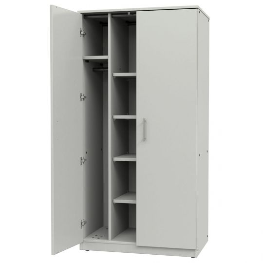 Mobile Wardrobe Cabinet – 48"w X 30"d X 72"h | Schools In Regarding Mobile Wardrobes Cabinets (View 13 of 20)