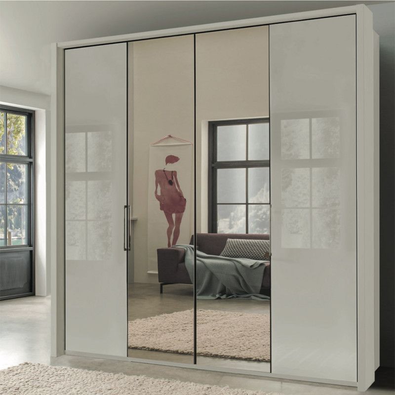 Monaco 4 Door Wardrobe | Award Winning Vip Range | Uk Delivery & Assembly Intended For Wardrobes With 4 Doors (Gallery 20 of 20)