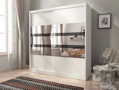 Neptune Modern White Small High Glossy Wardrobe With Drawers And Mirror For  Home, Model Name/number: Throughout White Double Wardrobes With Drawers (Gallery 20 of 20)