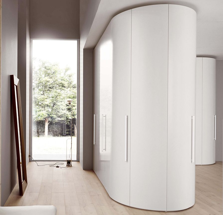 Novamobili Curved Wardrobe | Fitted Wardrobes | Bedroom Furniture With Regard To Curved Wardrobes Doors (Gallery 3 of 20)