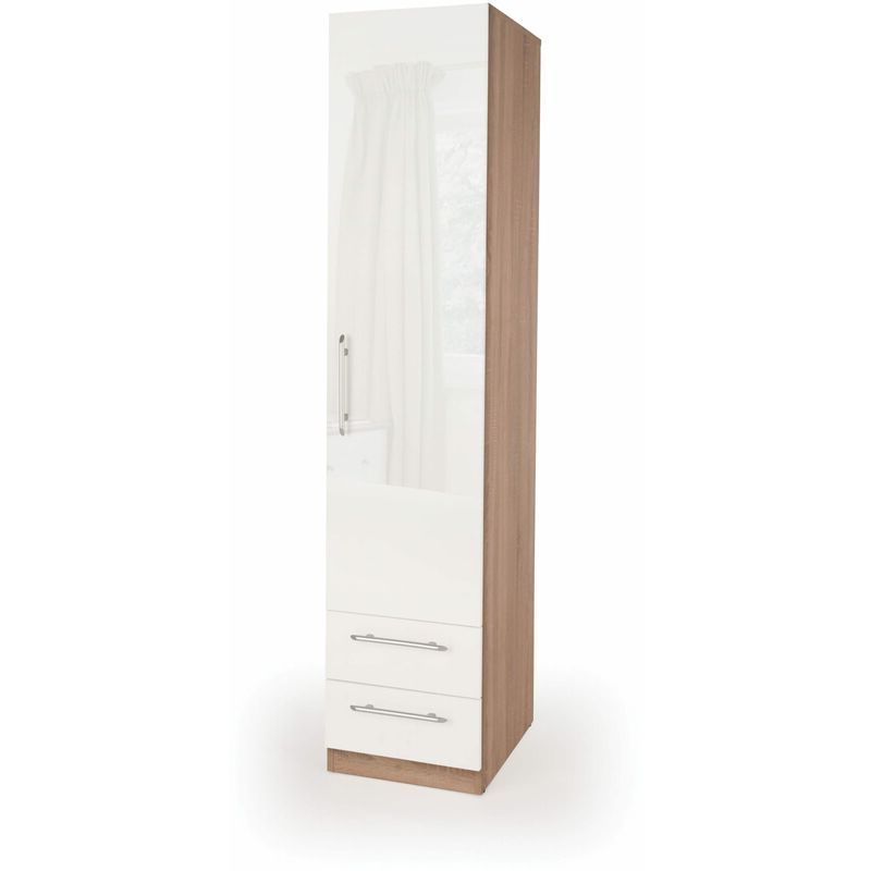 One Door Wardrobes To Maximise Your Small Space – Mysmallspace.co.uk Pertaining To Small Single Wardrobes (Gallery 9 of 20)