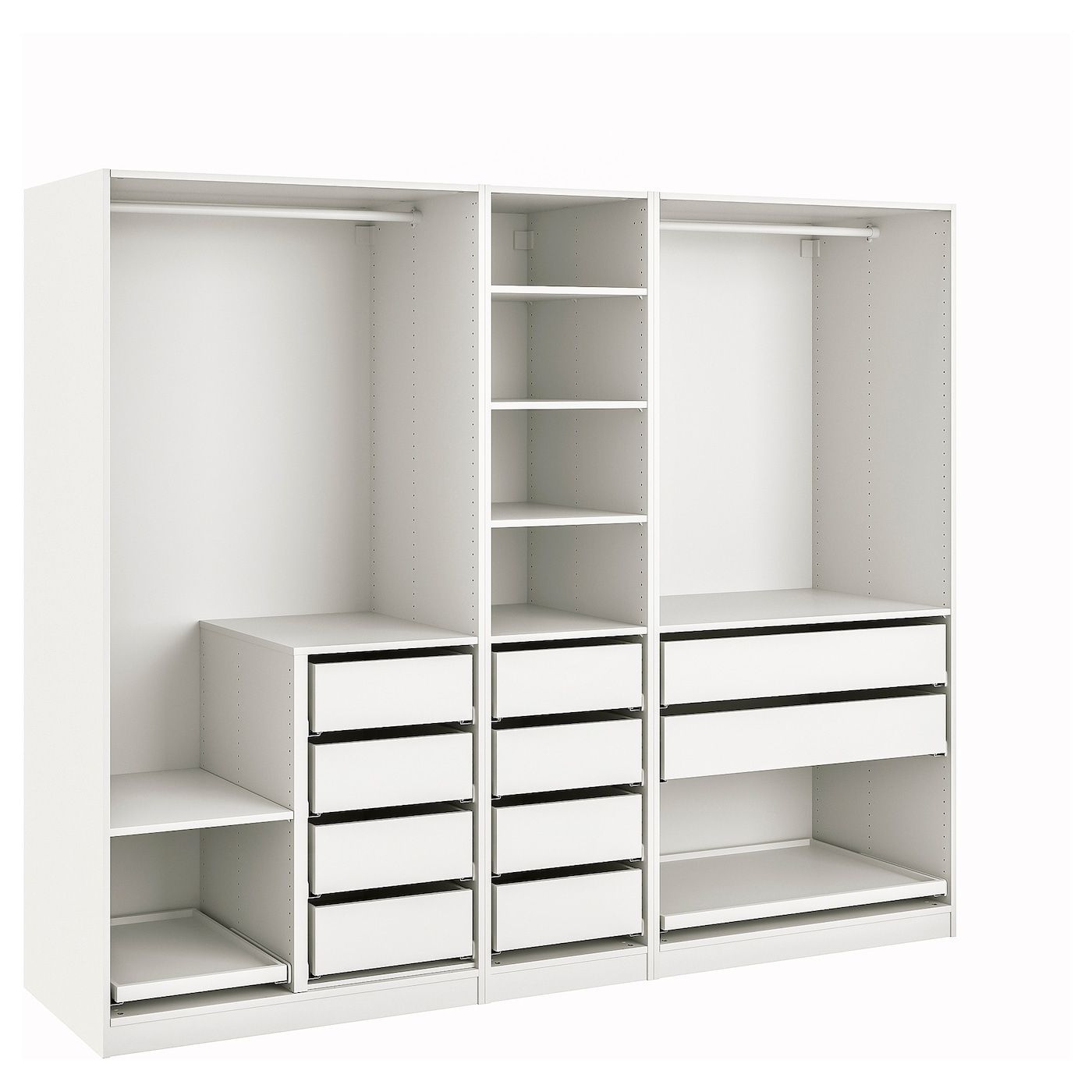 Open Wardrobe – Open Wardrobes System – Ikea Regarding Wardrobes Drawers And Shelves Ikea (Gallery 2 of 20)