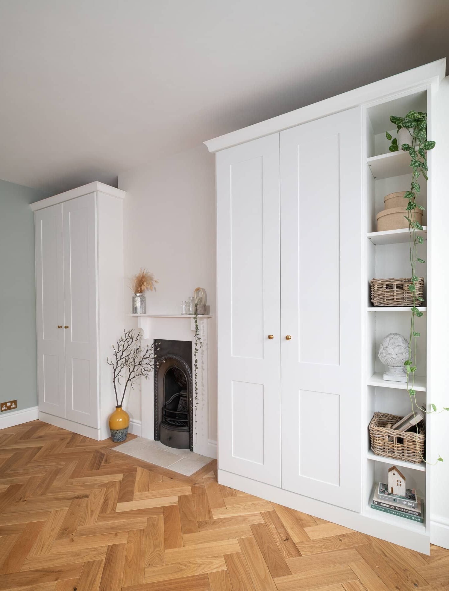 Our Alcove Fitted Wardrobes – Before + After | Fifi Mcgee In Alcove Wardrobes (View 4 of 20)
