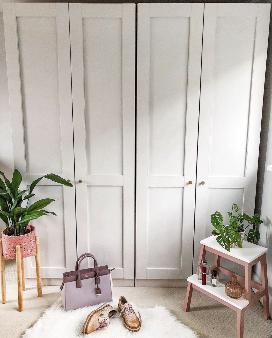 Our Budget Wardrobe Makeover For Under £35! – Boo & Maddie Inside Farrow And Ball Painted Wardrobes (View 13 of 20)