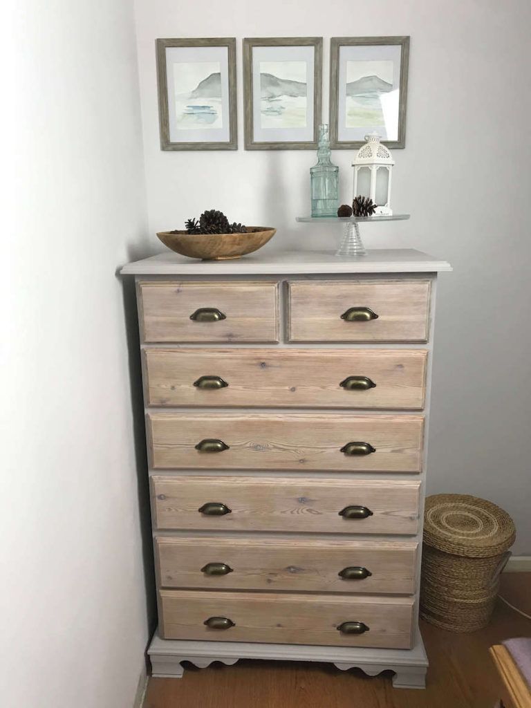 Painted Pine Furniture For An Updated Look – Home Until Heaven For Shabby Chic Pine Wardrobes (View 9 of 20)