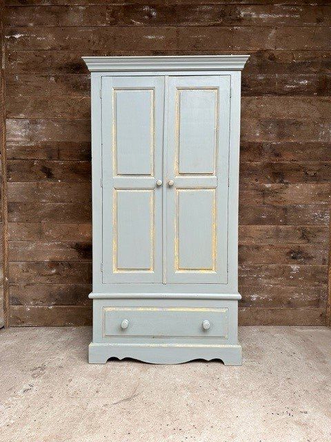 Painted Pine Furniture – Wells Reclamation Pertaining To Single Pine Wardrobes (Gallery 20 of 20)