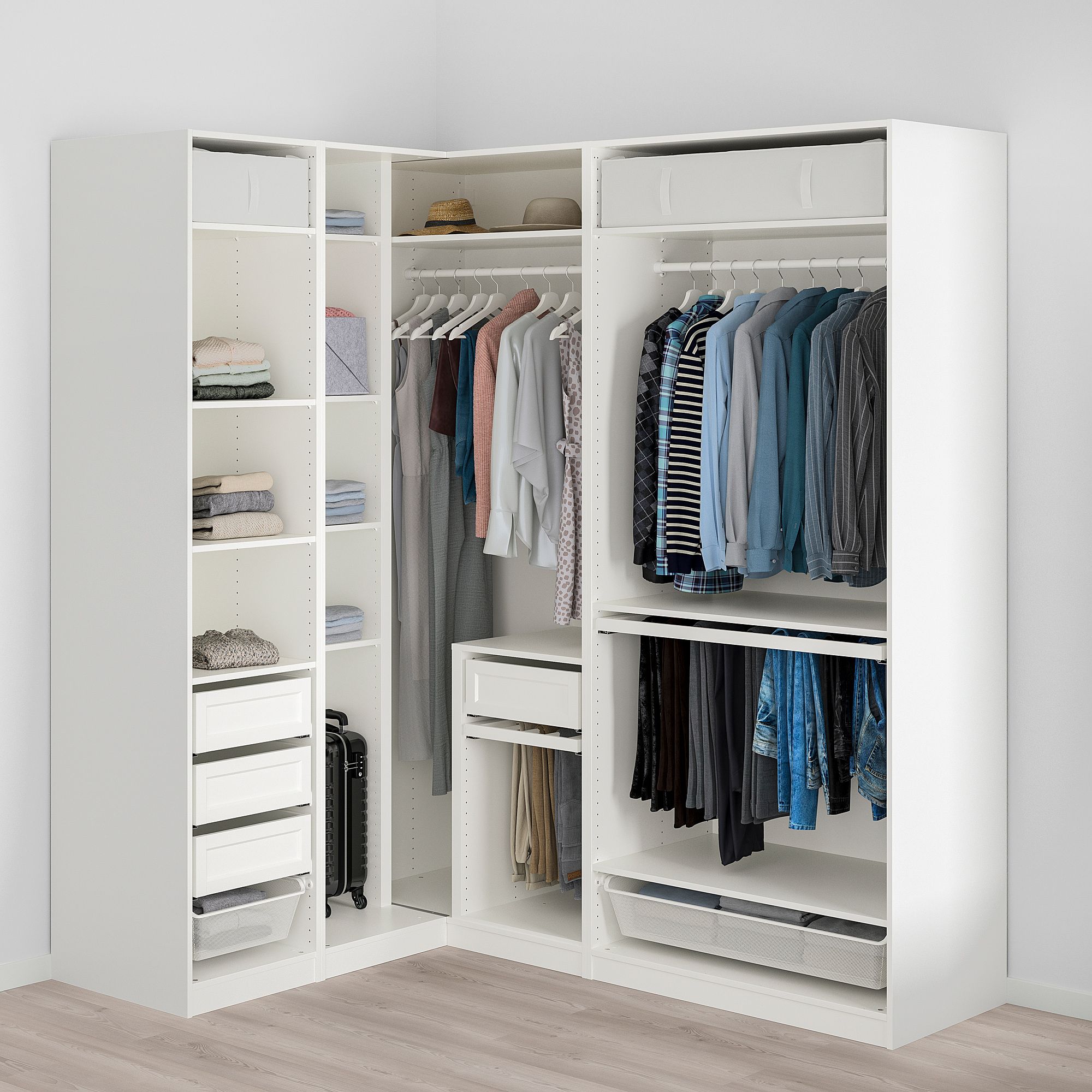 Featured Photo of 20 Best Corner Wardrobes Closet Ikea