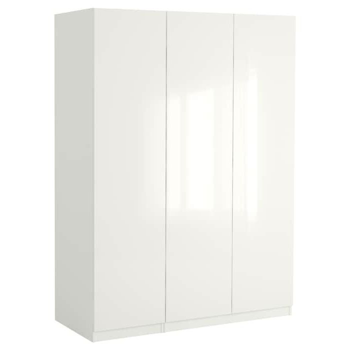 Pax / Fardal Wardrobe, White/high Gloss/white, 59x235/8x791/4" – Ikea |  Ikea Kleiderschrank, Kleiderschrank Weiss, Kleiderschrank Hochglanz Weiß Within Wardrobes White Gloss (Gallery 16 of 20)
