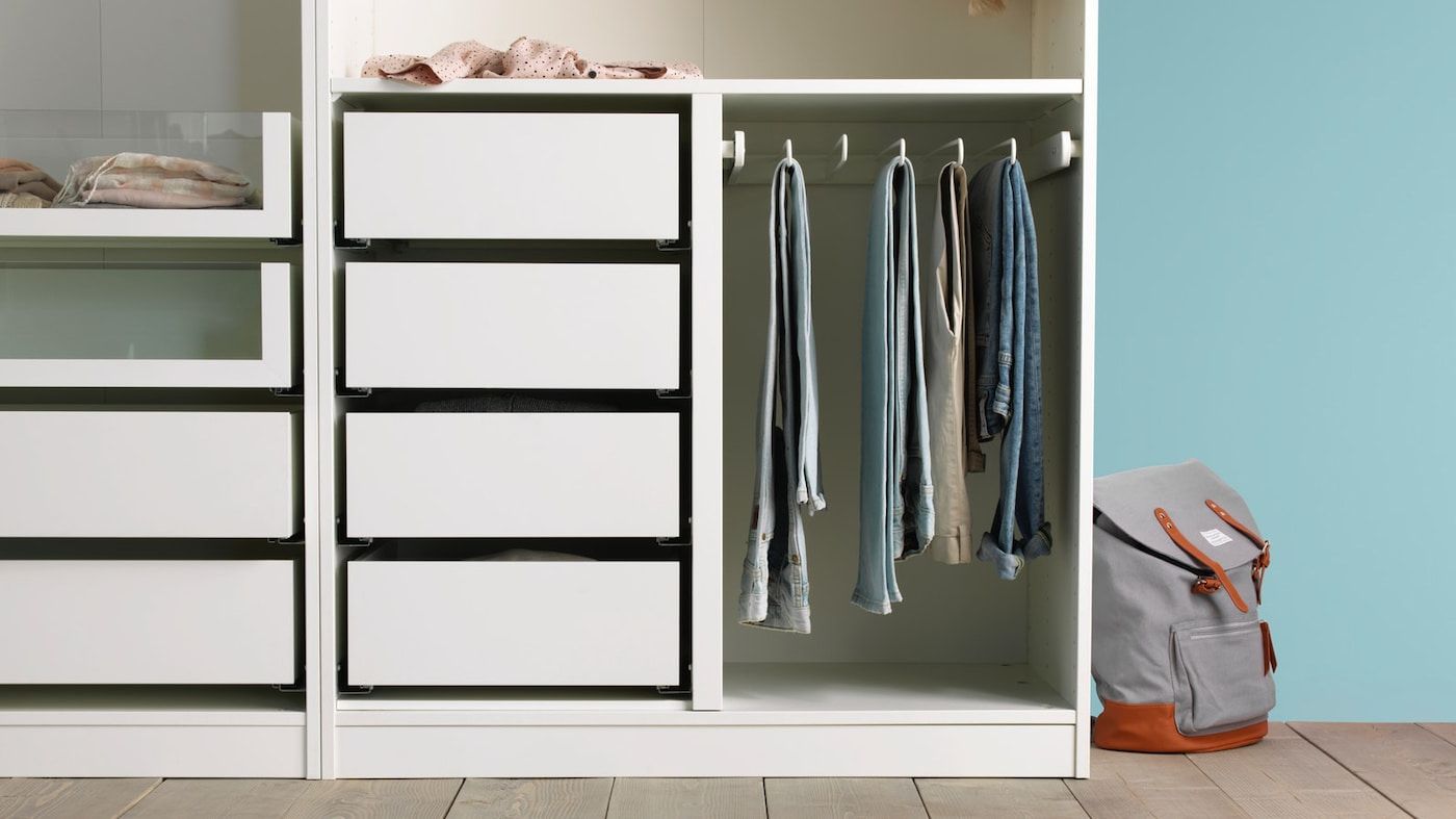 Pax Wardrobe Interiors – Pax Wardrobe Storage Organiser – Ikea Throughout Wardrobes Drawers And Shelves Ikea (View 4 of 20)