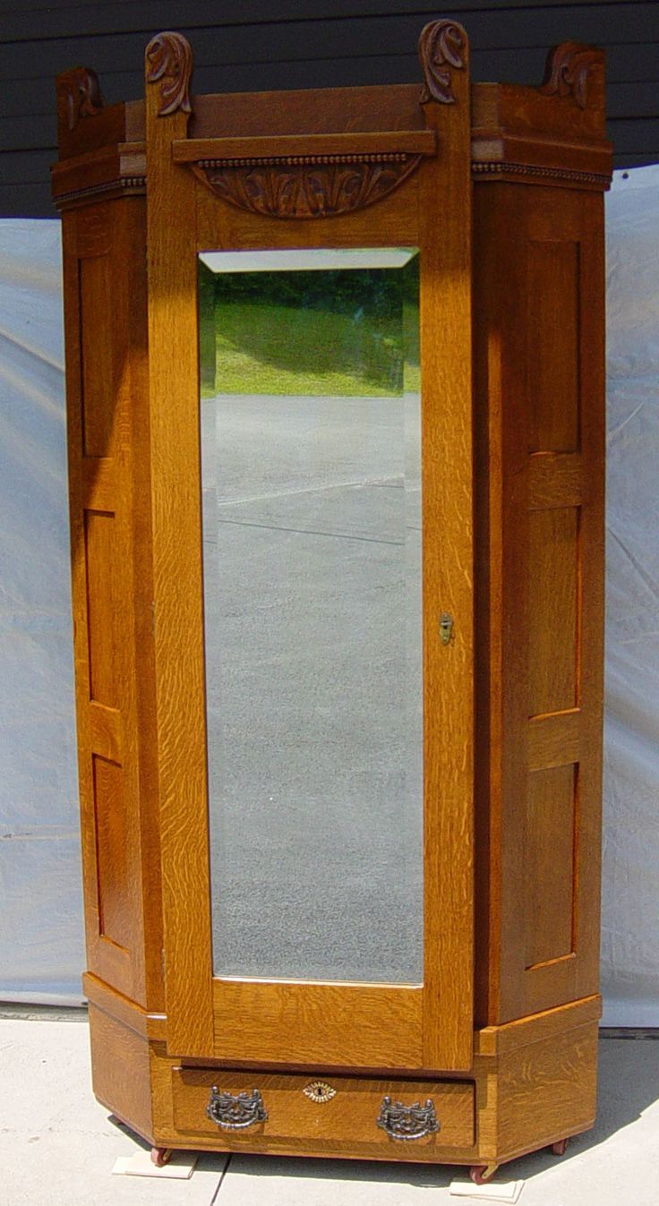 Pin On Antique Oak Furniture For Oak Corner Wardrobes (View 18 of 20)