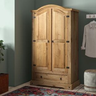 Pine Wardrobes You'll Love | Wayfair.co (View 18 of 20)