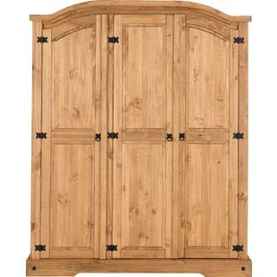 Pine Wardrobes You'll Love | Wayfair.co (View 15 of 20)