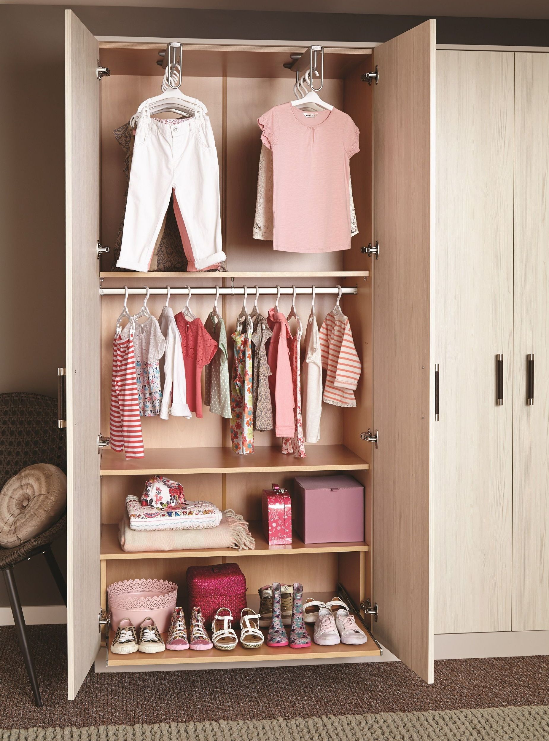 Pinterest Throughout Double Rail Childrens Wardrobes (Gallery 1 of 20)