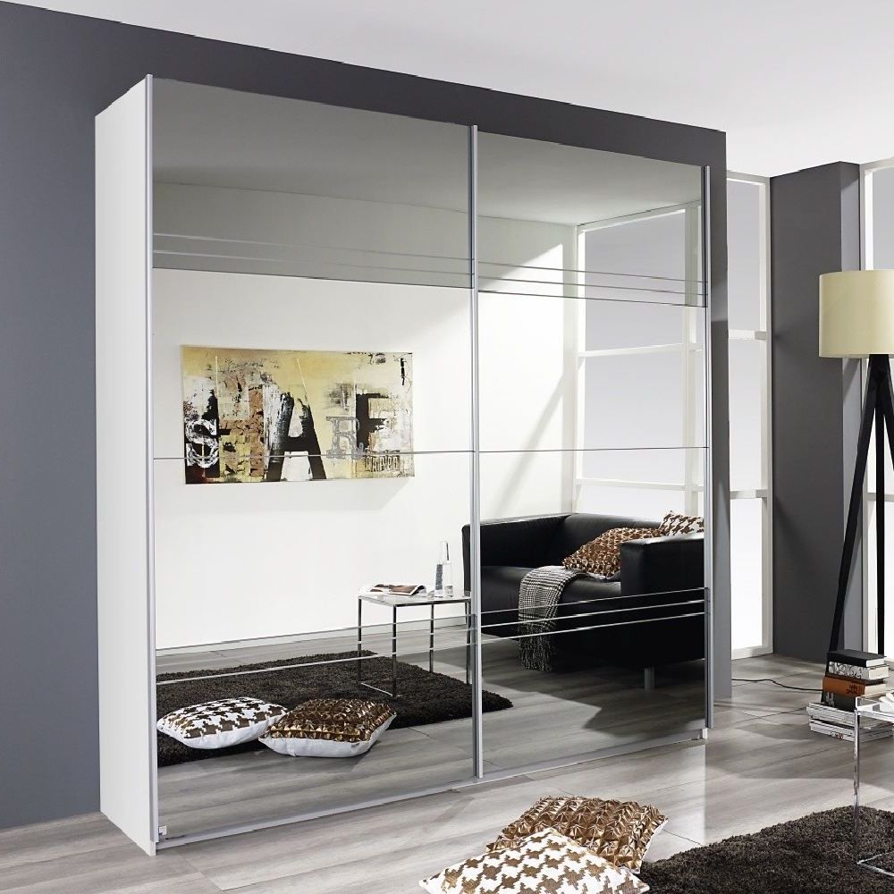 Rauch Koblenz Full Mirrored Wardrobe | Wardrobes & Bedroom Furniture Sale In Full Mirrored Wardrobes (Gallery 2 of 20)