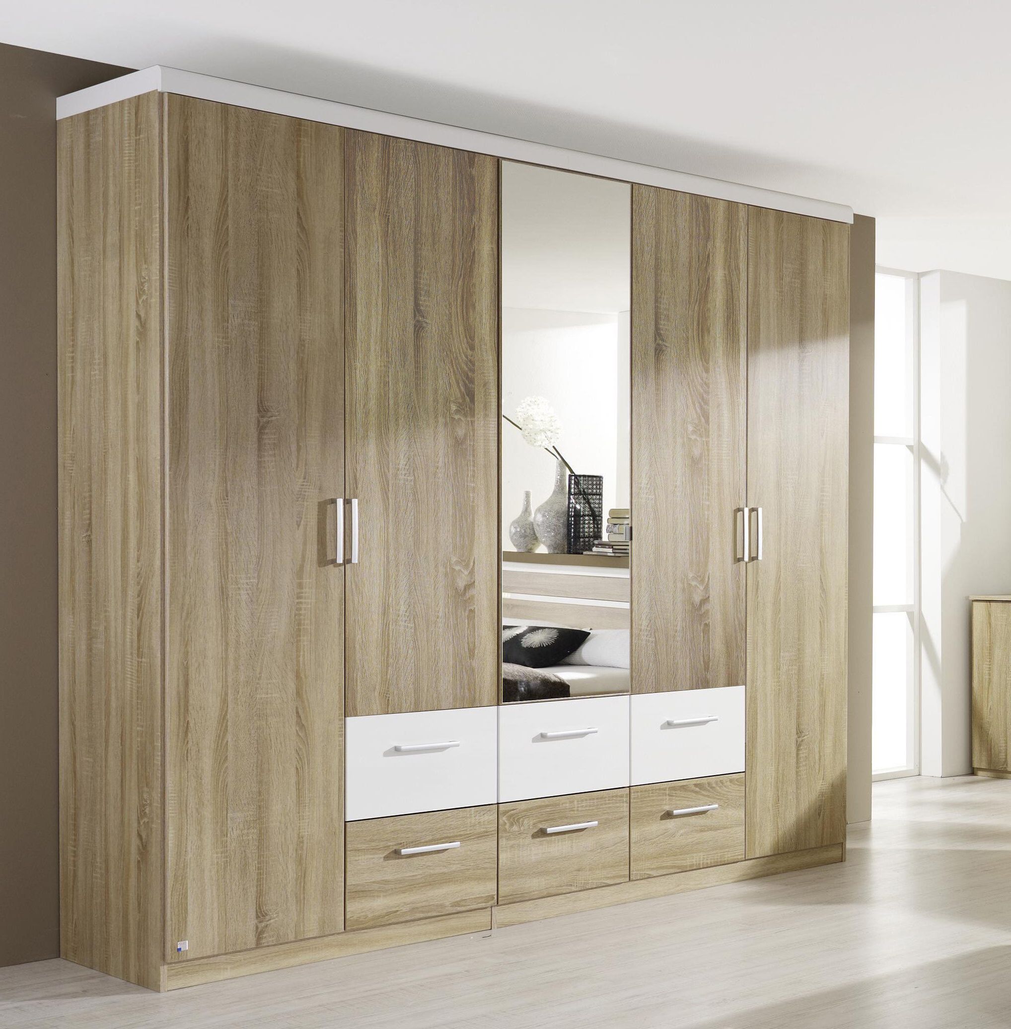 Featured Photo of 20 Collection of 5 Door Wardrobes