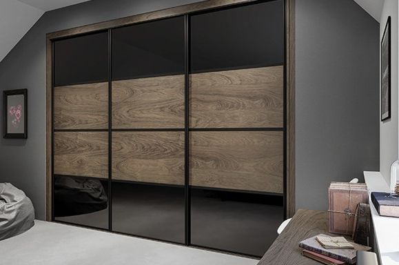 Reviving A Classic: Using Black Glass In Your Furniture Inside Black Glass Wardrobes (Gallery 11 of 20)