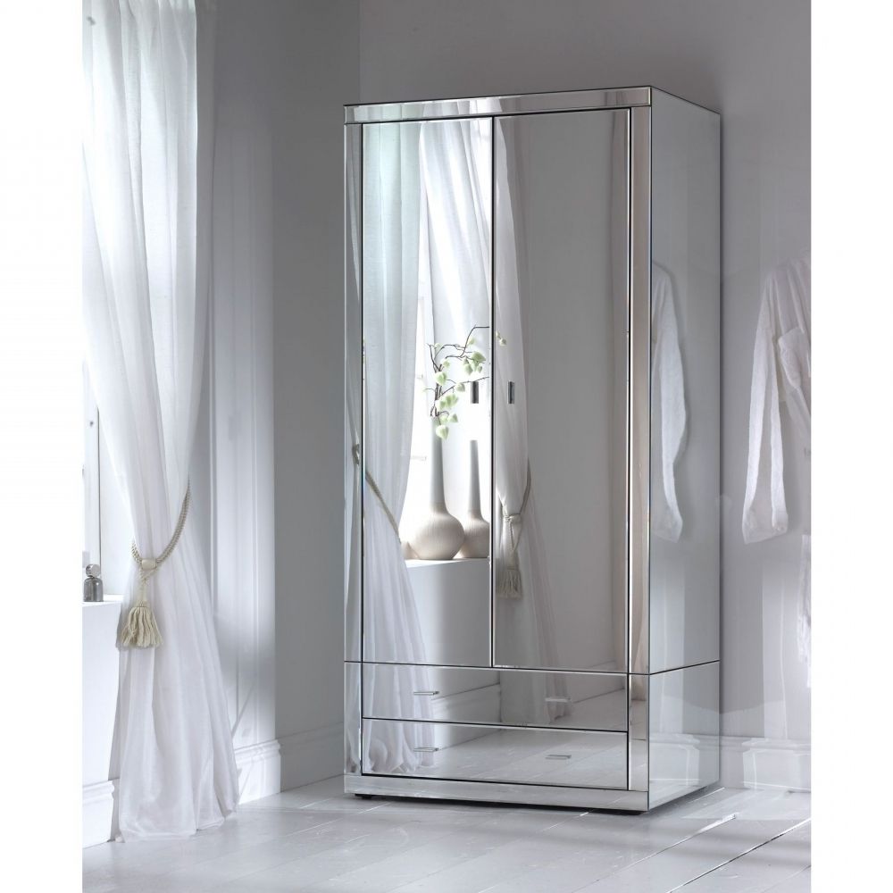 Romano Mirrored Wardrobe | Mirrored Bedroom Wardrobe | Homesdirect365 With Regard To Romano Mirrored Wardrobes (Gallery 1 of 20)