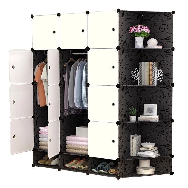Sale Wardrobes Bedroom Furniture Assembly Plastic Resin Wardrobe Storage  Cabinet Clothes Organizer Closet New 165* For Discount Wardrobes (Gallery 11 of 20)