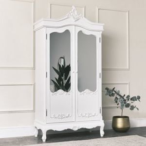 Shabby Chic Wardrobes, Single, Double & Childs | Melody Maison ® In Antique White Wardrobes (View 16 of 20)