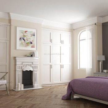 Shaker Style Wardrobes – Traditional & Spray Painted Wardrobes Throughout Traditional Wardrobes (View 16 of 20)