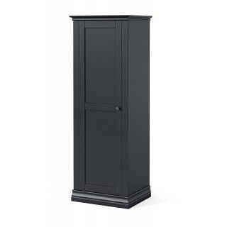 Single Wardrobe | Bordeaux | Corndell Furniture | Furniturebrands4u Within Black Single Door Wardrobes (Gallery 4 of 20)