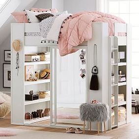 Sleep & Style Loft Bed With Wardrobe | Pottery Barn Teen With High Sleeper Bed With Wardrobes (Gallery 19 of 20)