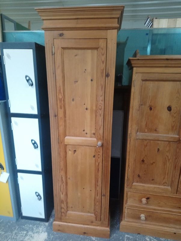 Sold***** – A World Of Old For Single Door Pine Wardrobes (View 12 of 20)
