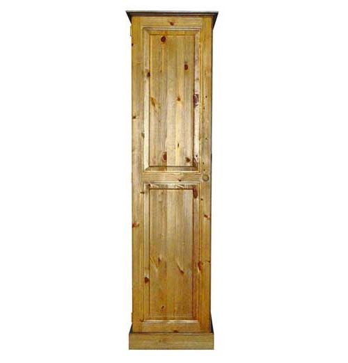 Somerset Pine 1 Door Wardrobe – Cott Farm Furniture With Regard To Single Door Pine Wardrobes (View 2 of 20)