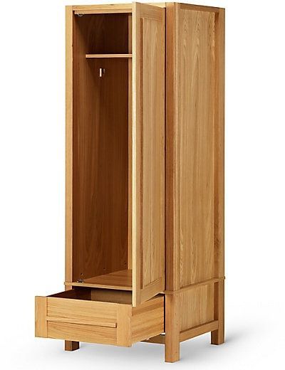 Sonoma Single Wardrobe | M&s | Single Wardrobe, Wooden Wardrobe Design,  Wooden Wardrobe Inside Marks And Spencer Wardrobes (Gallery 18 of 20)