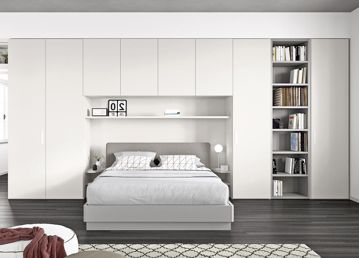 Sopra Fitted Wardrobe | Contemporary Fitted Wardrobes From Italy With Regard To Wardrobes Beds (View 15 of 20)