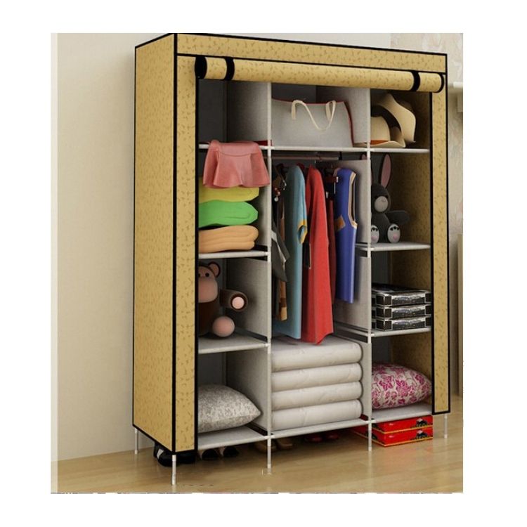 Source Cheap Cupboards For Bedroom Wardrobe Collapsible Wardrobe Storage  Closet On M (View 4 of 20)