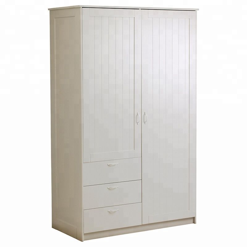 Source White Painted Antique Solid Wood Pine Wardrobe For Sale On  M.alibaba Intended For White And Pine Wardrobes (Gallery 10 of 12)