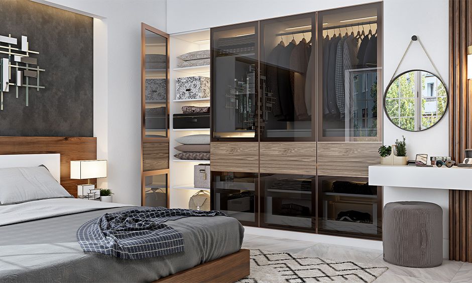 Space Saving Wardrobe Ideas For Small Rooms | Designcafe In Space Saving Wardrobes (Gallery 18 of 20)
