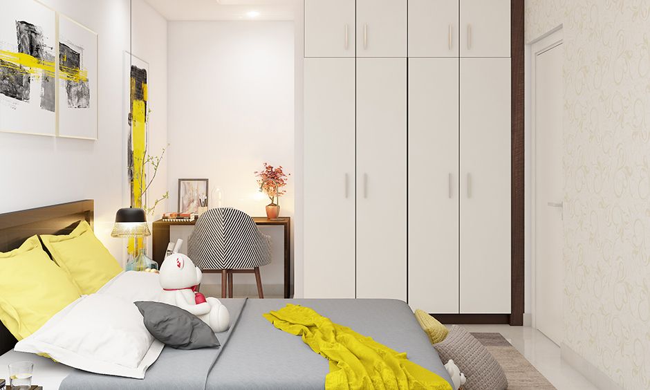 Space Saving Wardrobe Ideas For Small Rooms | Designcafe Intended For Bedroom Wardrobes Storages (Gallery 7 of 20)