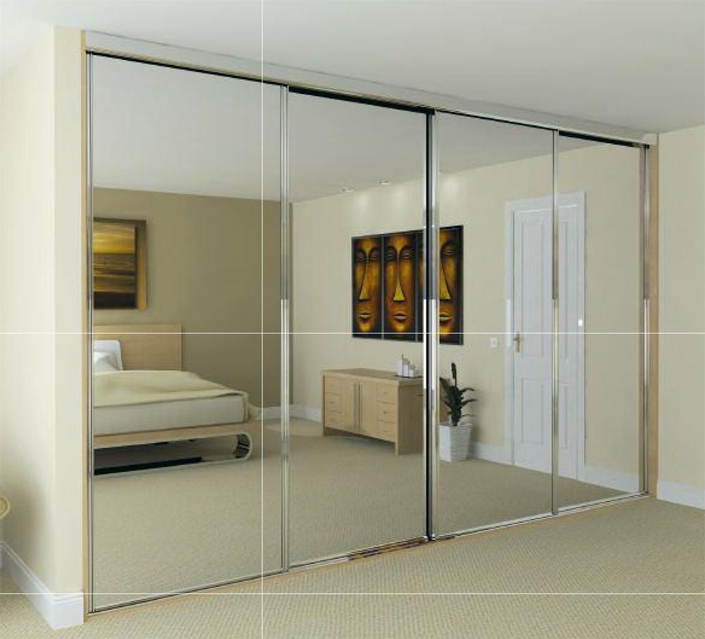Featured Photo of 2024 Latest Full Mirrored Wardrobes