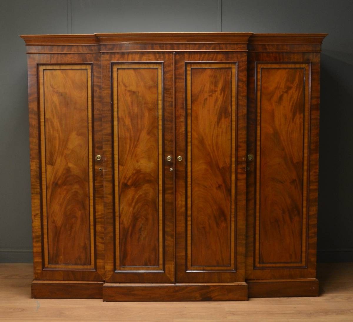 The History Of Antique Wardrobes — Pinefinders Old Pine Furniture Warehouse  | Antique Pine In Ornate Wardrobes (View 10 of 20)