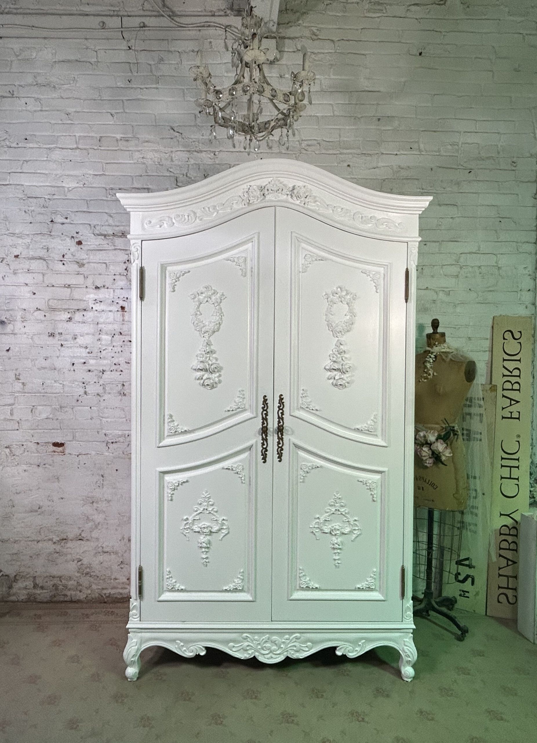 The Painted Cottage | Shop In White Shabby Chic Wardrobes (View 9 of 20)