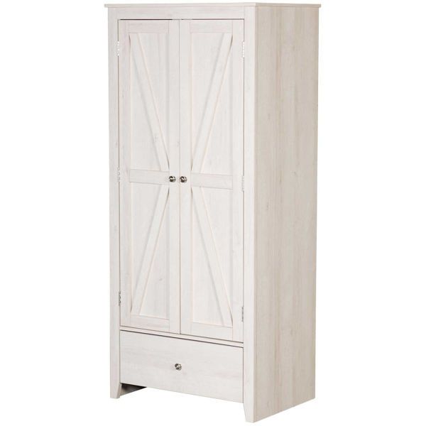 Two Door White Wardrobe | 192536 1/ 2 | | Afw Intended For Two Door White Wardrobes (View 14 of 20)