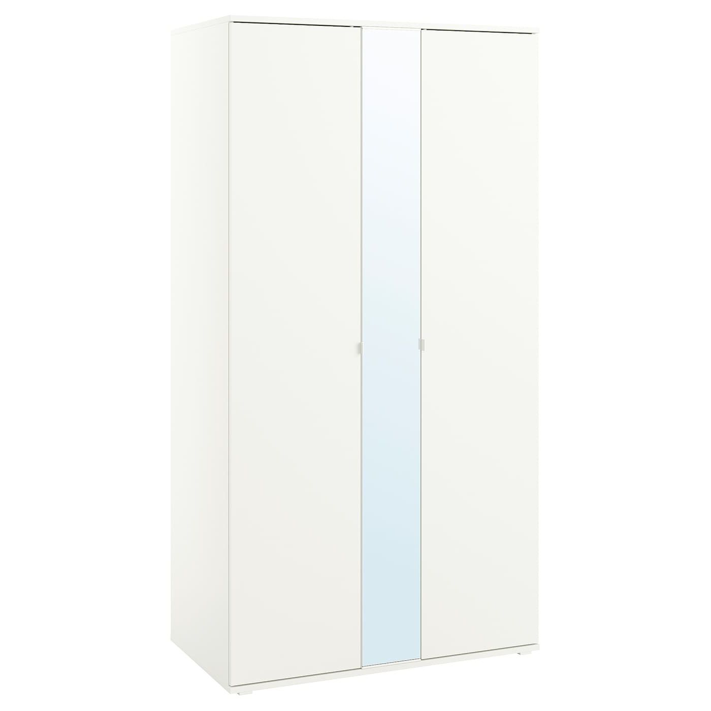 Vihals Wardrobe With 2 Doors, White, 413/8x221/2x783/4" – Ikea Within Two Door White Wardrobes (View 7 of 20)