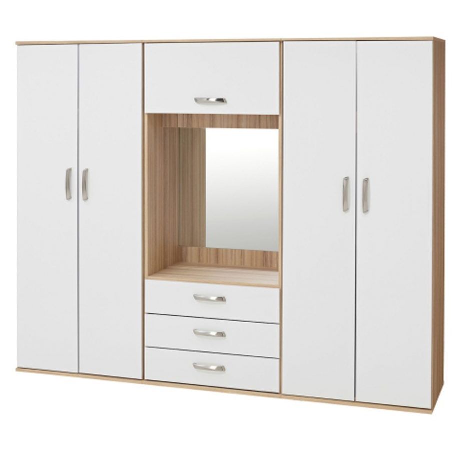 Vivan Interio Bedroom Furniture Cheap Melamine Wooden Wardrobe Closet –  Vivaninterio Intended For Wardrobes Cheap (View 12 of 20)