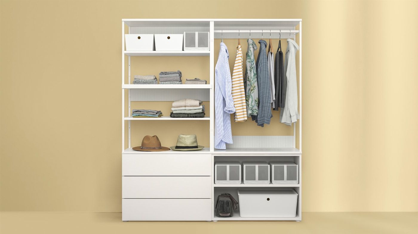 Walk In Wardrobe – Walk In Closet – Ikea With Wardrobes Drawers And Shelves Ikea (Gallery 3 of 20)