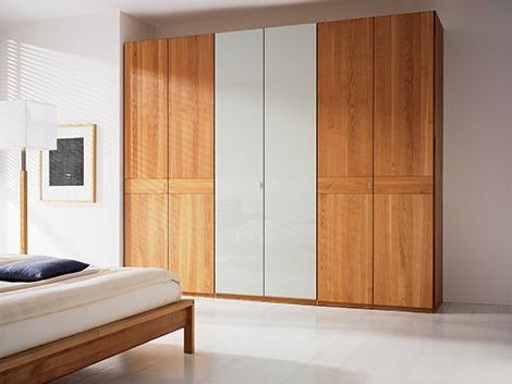 Wardrobe Design, Wooden Wardrobe Design, Mirrored Wardrobe Doors Pertaining To Solid Wood Fitted Wardrobes Doors (Gallery 7 of 20)